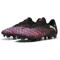 Puma Voetbalschoen 'Future 8 Play' violetblauw / koraal / zwart / wit