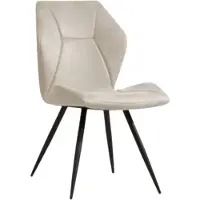 MX Sofa Eetkamerstoel Tesla - Microvezel - Zand - MxSofa