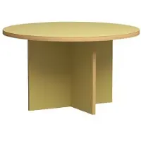 HK Living Dining Table Eettafel - Ø 130 cm - Olive