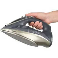 Beldray BEL01609VDE Titanium 2 In 1 Draadloos Stoomstrijkijzer - Te Gebruiken Met Of Zonder Snoer, 360° LED Oplaadstation, Keramische Zoolplaat, 2600 W