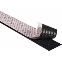 Velcro extra sterke zelfklevende klittenband met haak en lus 50 mm x 2,5 m zwar
