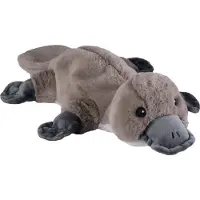 Warmies Warmteknuffel /Magentronknuffel Vogelbekdier Grijs - 40 Cm