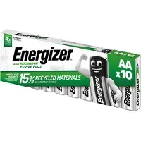 Energizer Batterij oplaadbaar AA 4 mAh Alkaline 10 Stuks