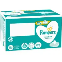 Pampers sensitive babydoekjes 12 x 52 doekjes