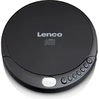 Lenco CD-010 Discman CD, CD-RW, CD-R Accu laadfunctie Zwart