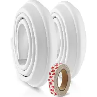 Reer Randbeschermer - 2x1 M - Wit - - OneSize - Sloten