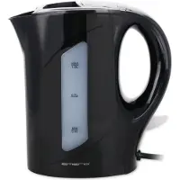Emerio Waterkoker 1 Liter - Oververhittingsbeveiliging - Automatische Uitschakeling - Water niveau indicator - Elektrische Waterkoker 900W - WK-121616.1 Zwart