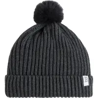 Babys Only Mutsje met pompon Cool antraciet - 3-36 mnd