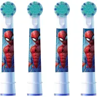 Oral-B Pro Kids - Opzetborstels Spiderman - Extra zachte borstelharen (4 stuks)