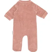 Witlof for kids boxpakje Dusty Pink velvet rib Roze Meisjes Fluweel Ronde hals - maat 50/56