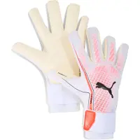 Puma Ultra Ultimate Hybrid Keepershandschoenen Wit Rood Zwart