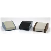Hammond Electronics 1456PK4WHBU Consolebehuizing (l x b x h) 265 x 356 x 107 mm Aluminium Blauw, Beige 1 stuk(s)