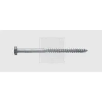 Swg 4009155699912 Houtschroef 7 mm 130 mm Buitenzeskant DIN 571 Staal Thermisch verzinkt 100 stuk(s)