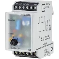 METZ CONNECT 11027613 RTM-C12 Tijdrelais Multifunctioneel 24 V/AC, 24 V/DC 1 stuk(s) Tijdsduur: 0.15 - 3 s 2x wisselcontact Piece