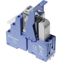 Finder 58.34.9.024.5050 Relaismodule (modulair) Nominale spanning: 24 V/DC Schakelstroom (max.): 7 A 4x wisselcontact Tray 1 stuk(s)