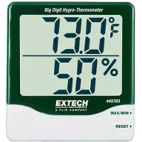 Extech 445703 445703 Thermo- en hygrometer Groen, Wit
