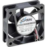 X-FAN RDH6025B2 Axiaalventilator 24 V/DC 33 m³/h (l x b x h) 60 x 60 x 25 mm
