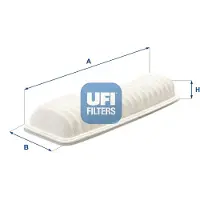 Ufi 30.288.00 Luchtfilter