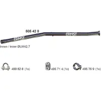 ERNST 505420 Voorpijp
