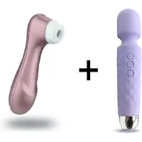 Satisfyer Pro 2 met IVY LUX Massager Wand Combinatie Voordeel Set