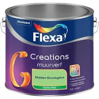 Flexa - Creations Muurverf Extra Mat - Midden Eucalyptus - Mengverf - 2,5 L