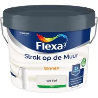 Flexa - Strak Op De Muur Binnen Mat - Wit Turf - Mengverf - 2,5 L