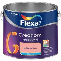 Flexa - Creations Muurverf Zijdemat - Midden Kers - Mengverf - 2,5 L