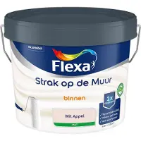 Flexa - Strak Op De Muur Binnen Mat - Wit Appel - Mengverf - 2,5 L