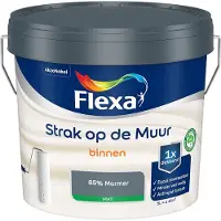 Flexa - Strak Op De Muur Binnen Mat - 85% Marmer - Mengverf - 5 L