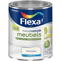 Flexa - Mooi Makkelijk Meubels Zijdeglans - Wit Duinpan - Mengverf - 750 Ml