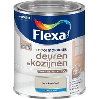 Flexa - Mooi Makkelijk Deuren & Kozijnen Zijdeglans - Iets Kleisteen - Mengverf - 750 Ml
