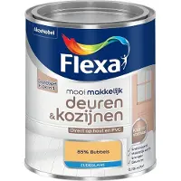 Flexa - Mooi Makkelijk Deuren & Kozijnen Zijdeglans - 85% Bubbels - Mengverf - 750 Ml