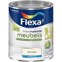 Flexa - Mooi Makkelijk Meubels Zijdeglans - Wit Sorbet - Mengverf - 750 Ml