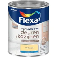 Flexa - Mooi Makkelijk Deuren & Kozijnen Zijdeglans - Vol Sorbet - Mengverf - 750 Ml
