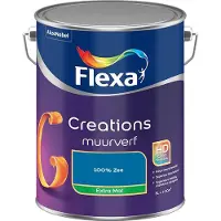 Flexa - Creations Muurverf Extra Mat - 100% Zee - Mengverf - 5 L