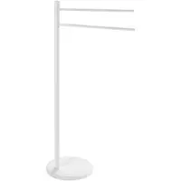 Gedy White Line Vrijstaande handdoekhouder, wit