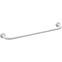 Aqualine White Line Handdoekhouder 60cm, wit
