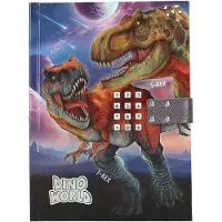 Dino World Diary With Code And Sound Diary Veelkleurig Kinderen