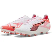 Puma Voetbalschoen 'Ultra 5 Pro' kersrood / lichtrood / zwart / wit