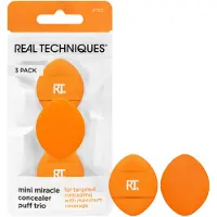 Real Techniques Mini M. Concealer Puff Trio Make-up spons 1 st