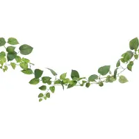 Chaks kunstplant/hangplant slinger - Klimop/pothos - groen - 180 cm - lang - planten guirlandes