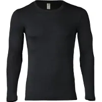 Engel - Shirt L/S - Merino-ondergoed 54/56, zwart
