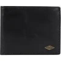 Fossil Ryan Portemonnee RFID Leer 11 cm schwarz