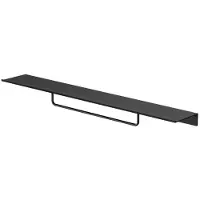 Geesa Planchet met Handdoekrek Leev 80 cm Zwart