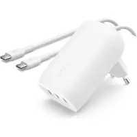 Belkin 67W 3-Port USB-C Wall Charger Wit
