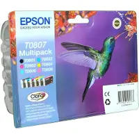Epson Inktcartridge T0807 6-kleuren Multipack