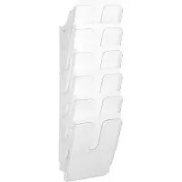 Durable folderhouder Flexiplus 6 - transparant staand