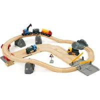 BRIO Spoor en Weg Transportset - 33210