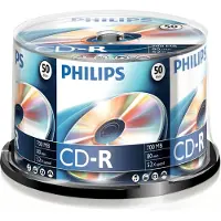 Philips CD-R 80 min. 50 stuks in cakebox