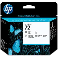 HP Originele DesignJet printkop 72, enkele verpakking, grijs/fotozwart (C9380A)